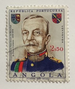 Angola 1970 Scott 563 used - 2.50e,  Marshall Carmona portrait
