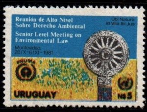 1981 Uruguay UN environmental law meeting Mvdeo OCT 28- NOV 6  #1113  ** MNH