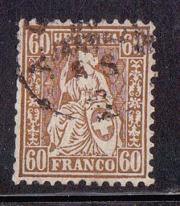 Switzerland # 48, Used   at 1/4 Cat.