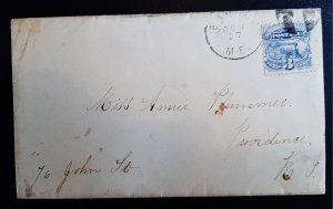 DYNAMITE Stamps: US Scott #114 on cover