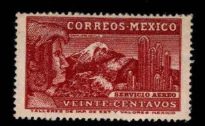 MEXICO Scott C81 Mint Hinged  Airmail stamp perf 14