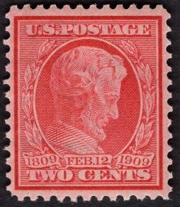 US #367 Very Fine, w/Original Gum. Never Hinged.