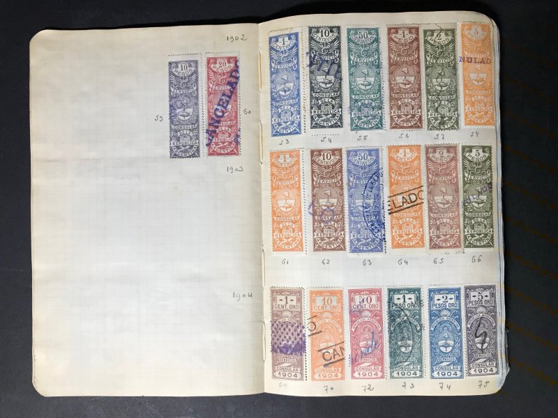 Argentina Revenue Stamps Mint/Used 1891-1932 (1600 Stamps)