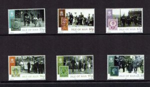 Isle of Man: 2010, The Century of the Accession of George V, MNH set