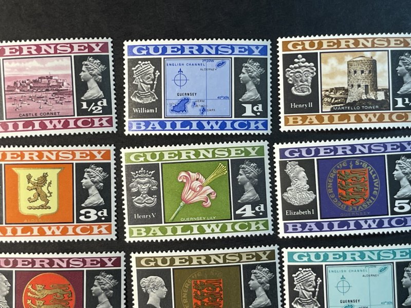 GUERNSEY # 8-23-MINT NEVER/HINGED--COMPLETE SET--1969-70