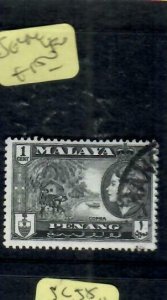 MALAYA PENANG (P1607B)  QEII  1C      SG 44     VFU 