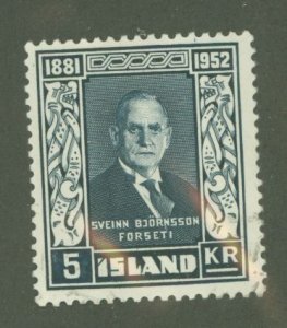 Iceland #277 Used Single