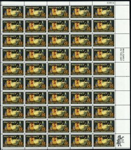 1473, MNH 8¢ Large Magenta Color Shift Error Freak Sheet of 50 - Stuart Katz