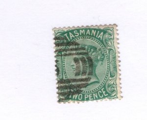 Tasmania #61 - Used - CAT VALUE $1.25