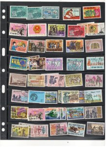 VIETNAM COLLECTION ON STOCK SHEET MINT/USED