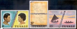 Tuvalu 1976 SC# 16-8 MNH-OG E48