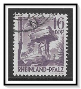 Rhine Palatinate #6N22 Devil's Table Used