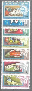 Hungary 2282-87/C349 MNH UPU/Transport SCV3.20