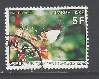 Comoro Islands Sc # J8 used (DT)