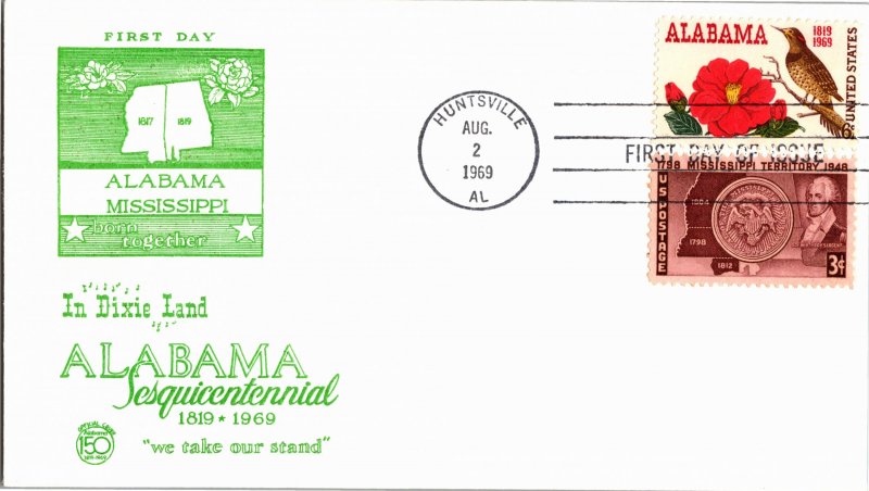 United States, Alabama, United States First Day Cover