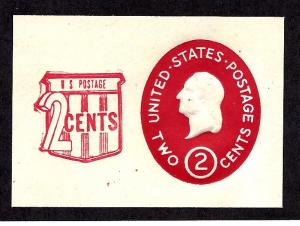 U538 Mint... Cut Square... SCV $0.70