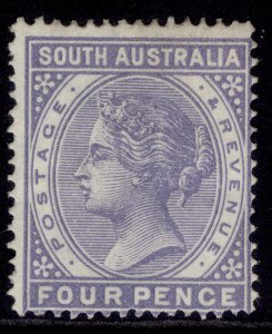 AUSTRALIA - South Australia QV SG189a, 4d slate-violet, M MINT. Cat £50.