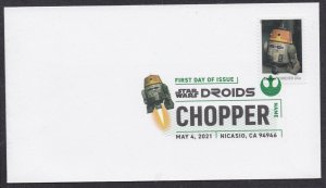 US 5582 Star Wars Droids Chopper DCP FDC 2021