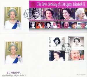 2006 Royal Family. 2 FDC.