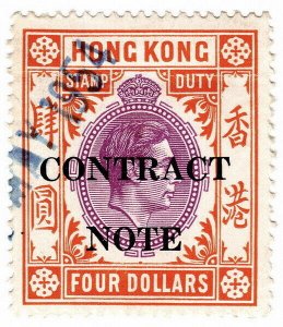(I.B) Hong Kong Revenue : Contract Note $4