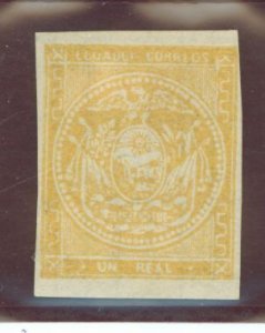 Ecuador #1 Unused Single