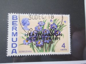 Bermuda #288 used  2019 SCV = $0.25