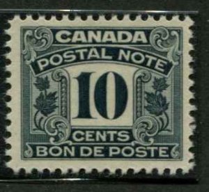 Canada van Dam FPS12  Postal Note 10c mng