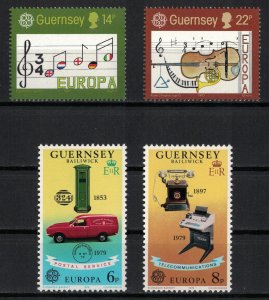GUERNSEY 1979/1985 - EUROPA stamps / complete setS MNH