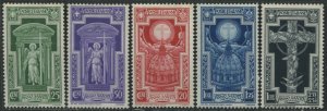 Italy 1933 Holy Year set mint o.g. hinged