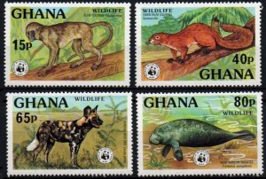 Ghana # 625a - 625d MNH