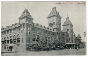 Postcard India 1905 Madras General Post Office