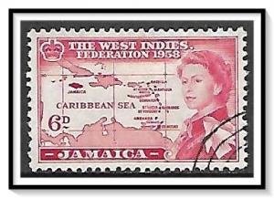 Jamaica #177 West Indies Federation Used