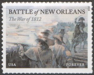 USA Sc. 4952 (49c) Battle of New Orleans 2015 MNH