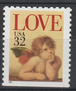 U.S.  Scott# 2959 1995 XF MNH Love Booklet Stamp