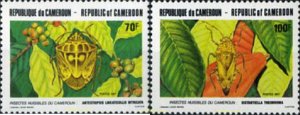 29366 MNH CAMERUN 1987 INSECTOS