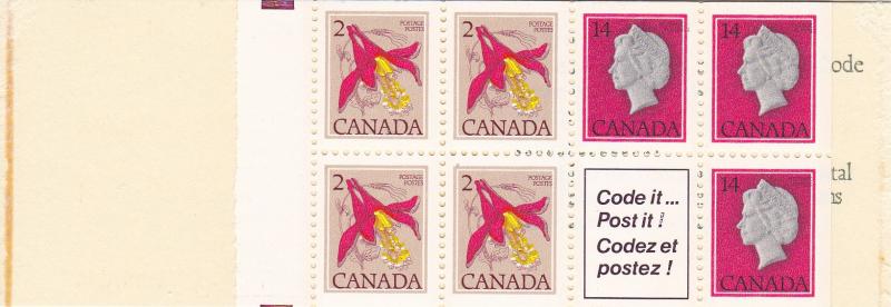 Canada # 782a, Booklet, Complete. 