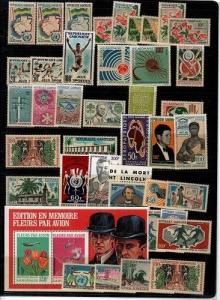 Gabon - small collection of Mint NH sets (Catalog Value $73.90)