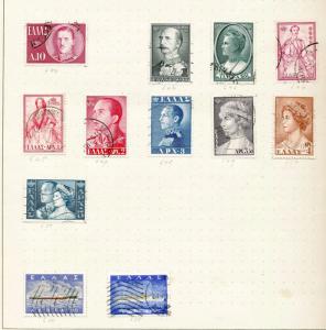 GREECE 1940s/50s Used Collection(Appx 100+Items) Ta 703