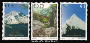 Republic of Kosovo Scott 232-234 Mint never hinged.
