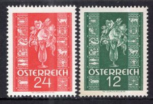 Austria 388-389 MNH VF