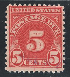 US #J73 5c Postage Due