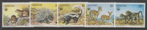 Lesotho, Scott 228-232, MNH