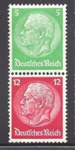 Germany, Reich se-tenant S 106 (M)