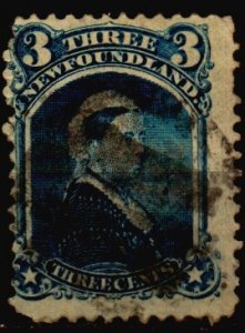 Newfoundland Used Scott 34 w/damaged perfs and rounded corners