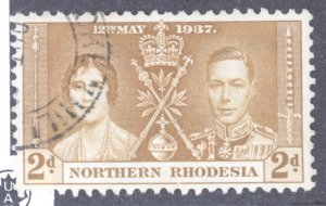 Northern Rhodesia, Scott #23, Used
