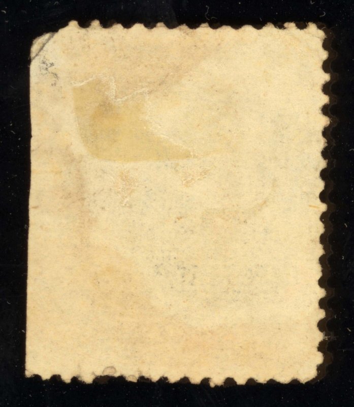 US Scott 157 Used 2c brown Thomas Jefferson, w/ Secret Mark Lot T955 bhmstamps