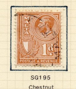 Malta 1930 Early Issue Fine Used 1d. NW-156949