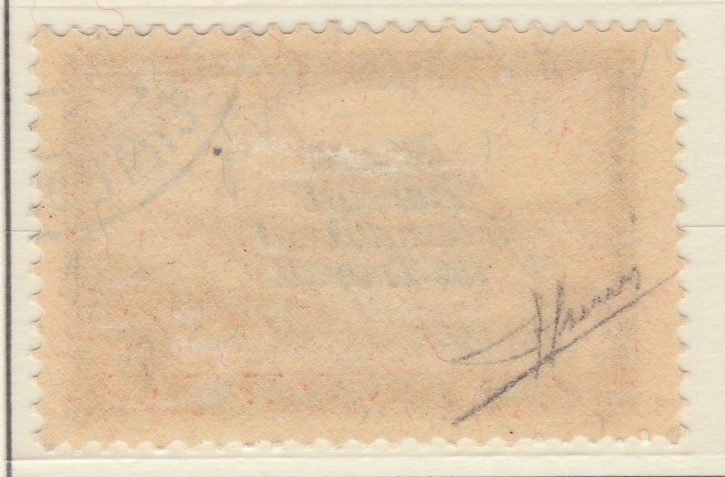 Switzerland Official Int. 1937 Labor Bureau 3fr Used Signed Sorani A21P27F5755-
