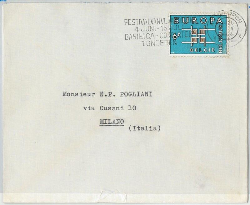 59781 -  ITALY - POSTAL HISTORY:  COVER  1964 -  MUSIC