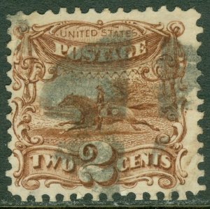 EDW1949SELL : USA 1869 Scott #113 Fine-Very Fine, Used. Catalog $90.00.